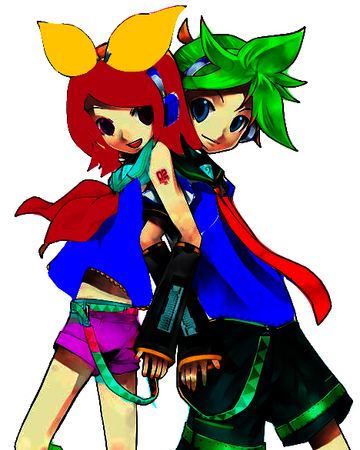 Vocaloid Characters Twins Aoki Twins Fanloid Wiki Fandom aoki twins fanloid wiki fandom