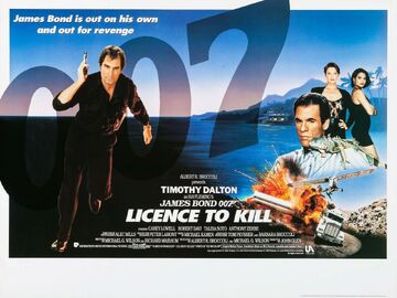Licence to Kill 1989 poster 6