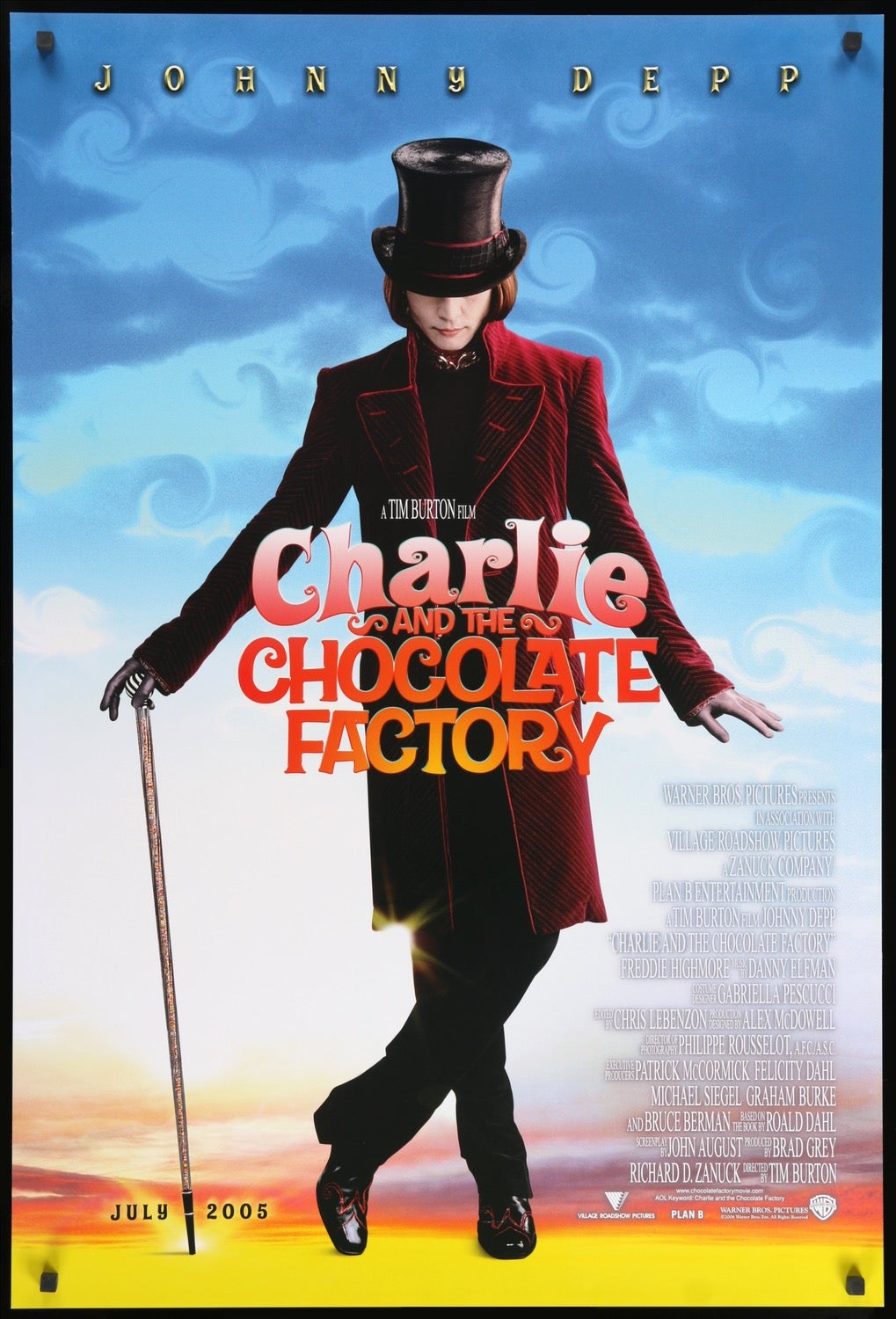 Willy Wonka & the Chocolate Factory / Charlie and the Chocolate Factory  2-Film Collection (Blu-ray)(2011)