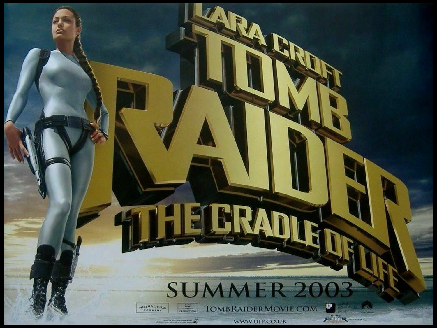 Angelina Jolie is Lara Croft Tomb Raider Action Adventure -  Portugal