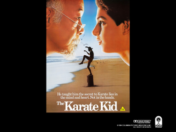 karate kid 1984 poster