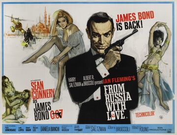 From Russia with Love 1963 poster 6