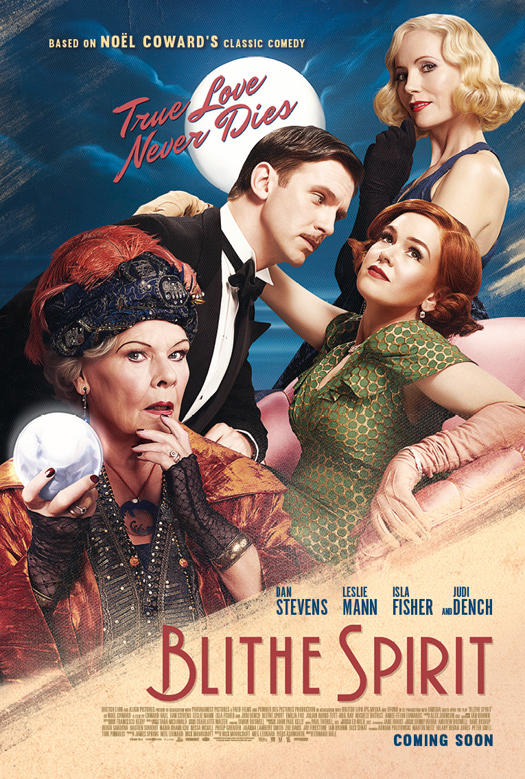 First trailer for Blithe Spirit starring Dan Stevens, Isla Fisher