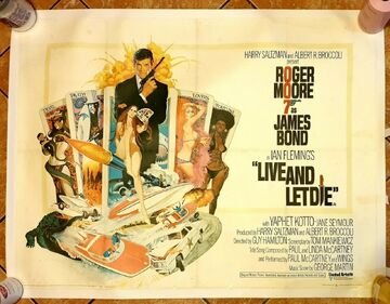 Live and Let Die 1973 poster 3