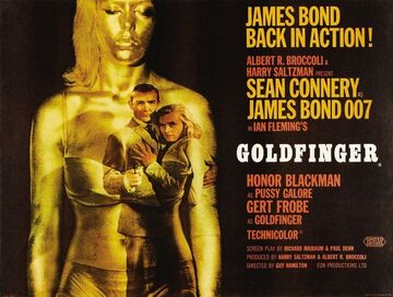 Goldfinger 1964 poster 6