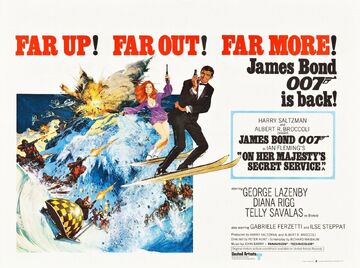 On Her Majesty's Secret Service 1969 poster 6