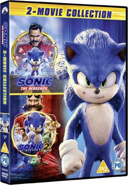 Sonic the Hedgehog 2 Movie Collection Blu Ray