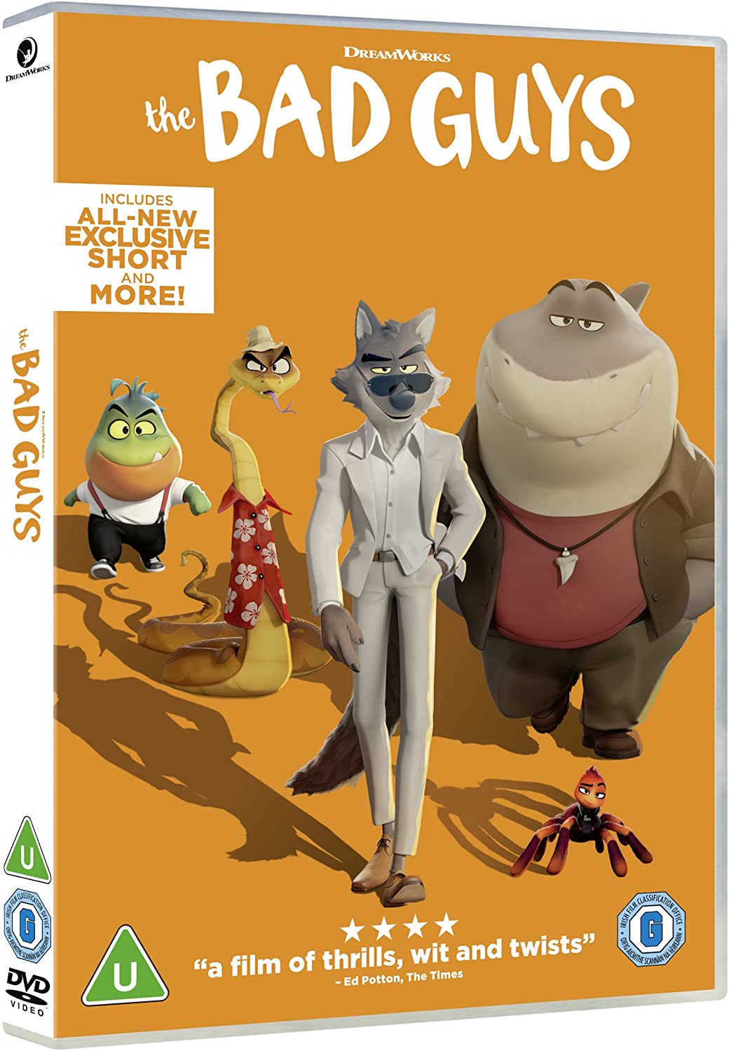 Opening to The Bad Guys UK DVD (2022) | Fanmade Home Media Releases