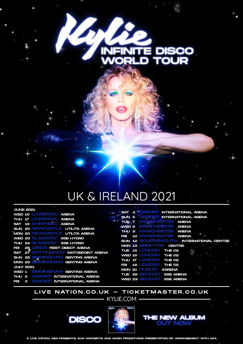 Infinite Disco World Tour Fanmade Kylie Minogue Tours Wiki Fandom