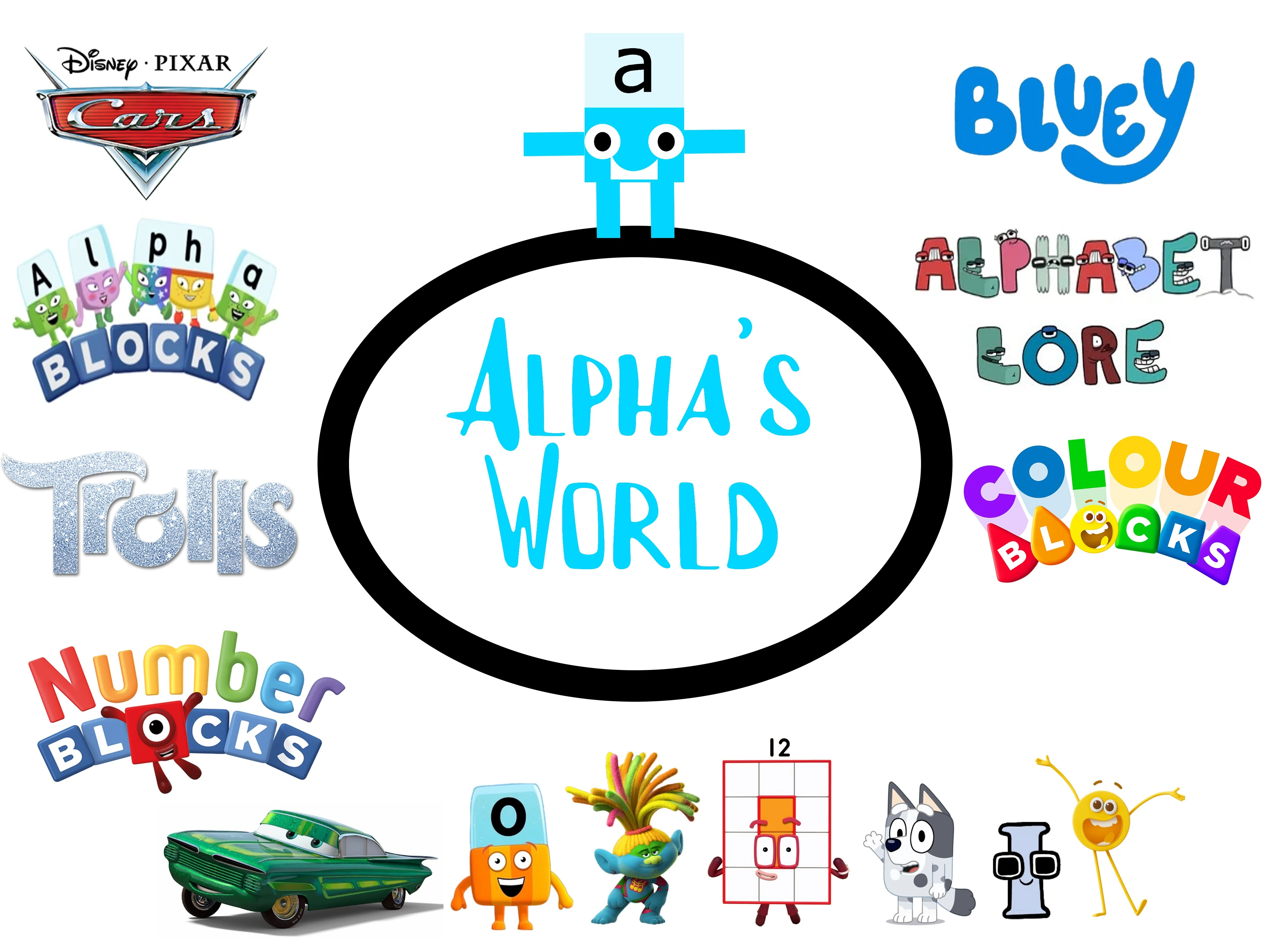 Alphablocks but They're Alphabet Lore!