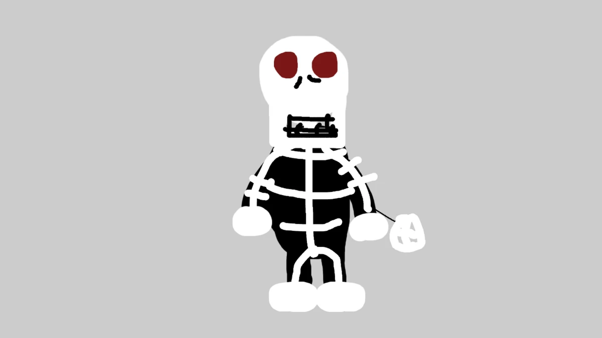 Talking Pull String Skeleton | Fanmade Modern & Classic Gemmy Items ...