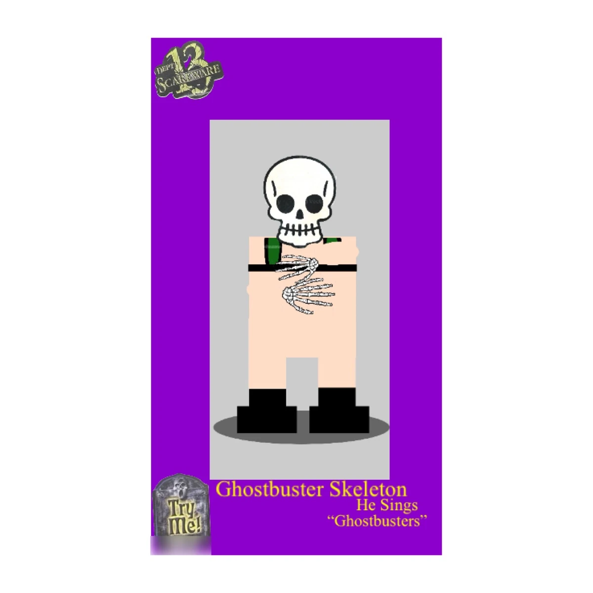 Ghostbuster Skeleton | Fanmade Modern & Classic Gemmy Items Wiki | Fandom