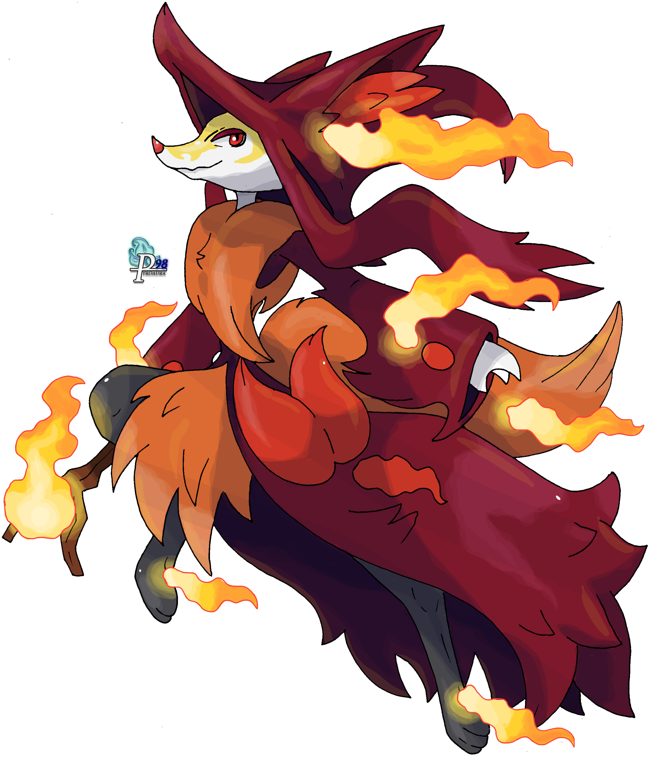 pokemon x and y delphox mega evolution