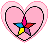 The main emblem of Electric Shock Pretty Cure!