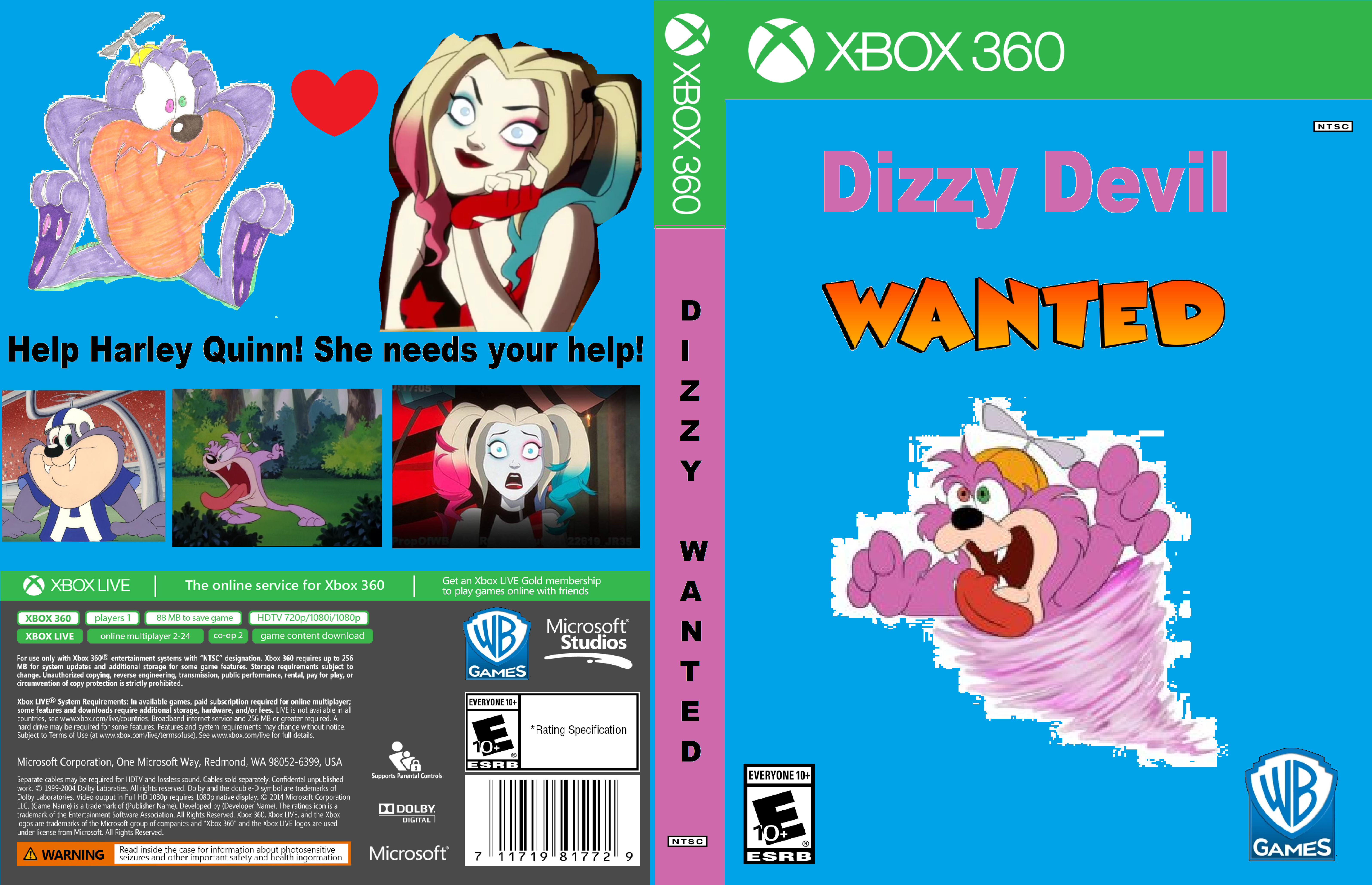 Dizzy Devil: Wanted, Wiki Fanmade Video Games