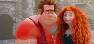 Wreck-it Ralph and Merida