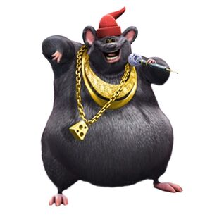 Made fanart of Biggie Cheese from the movie Barnyard in 2023