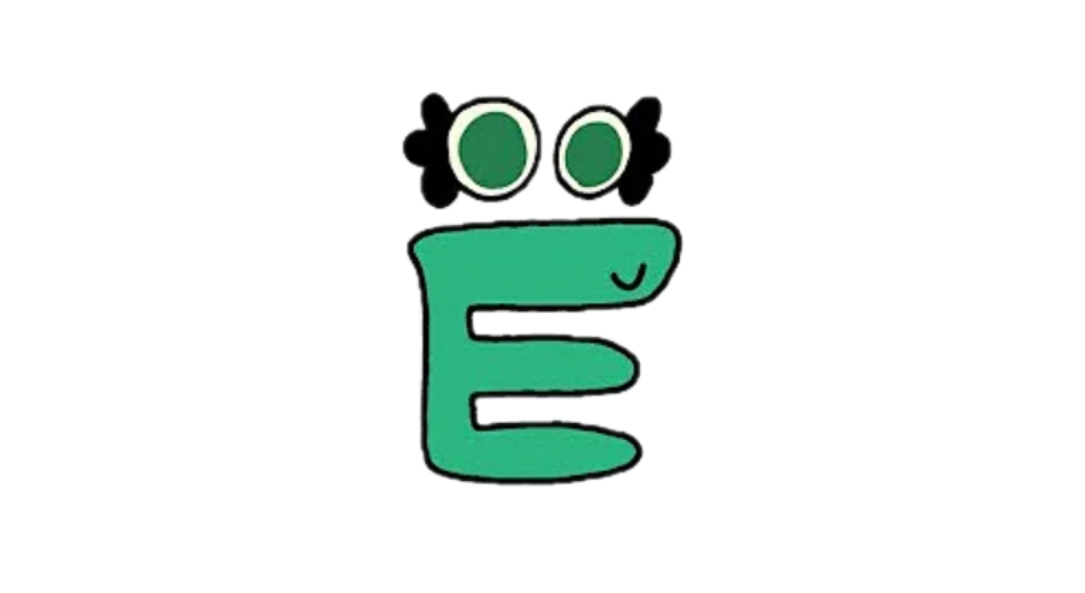 E from Alphabet Lore by TypQxQ