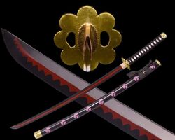Yoru One Piece Dracule Mihawk's Sword Steel Replica **read Description,  Defects*