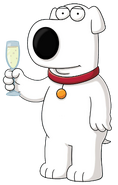 Brian Griffin the White Dog