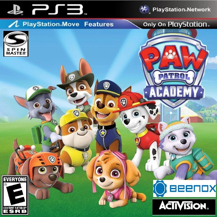 PAW Patrol Academy(PS3 \u0026 PS-VR) | Fanon 