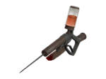 The Vita-Saw is Blu Medics Melee Weapons.