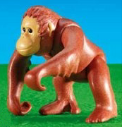 Orangutan, one of the new neutral animals of this expansion pack, spawns naturally in rainforests.