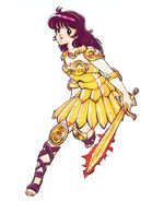 Athena with armor