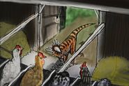Jurassic aftermath bonus stiggy in a barn by taliesaurus dcy2syc-pre