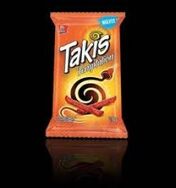 Takis Temptation is a Flavor of Takis that released in 2016. It Is Flavored With Lemon and Bleu Cheese.