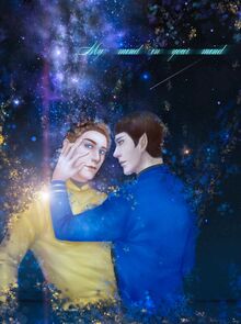 Kirk and Spock together