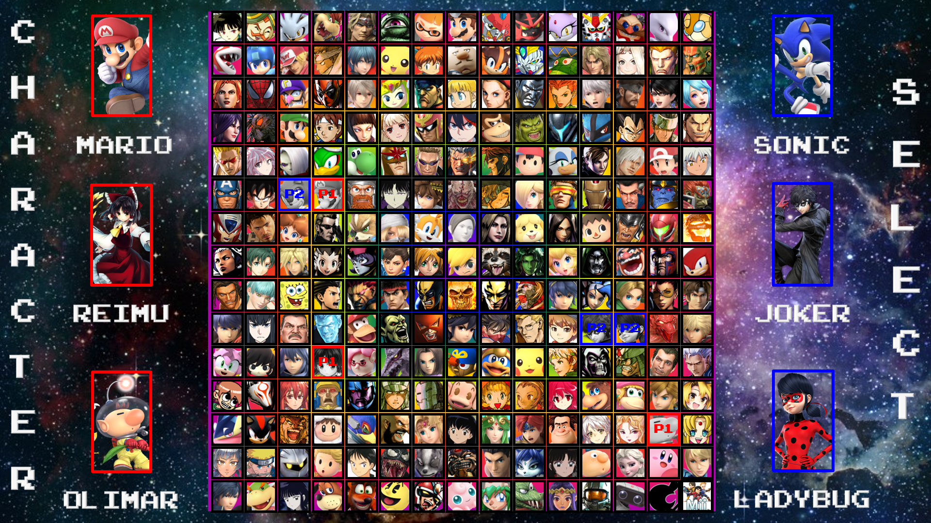 mugen with all characters