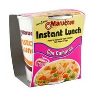 Maruchan Con Camarón is a Flavor Of Maruchan that is released for a limited time in the spring from the first of March to the end of may. It is flavored with Eryma Mandelslohi ( A Jurassic Crustacean.) and Cubanelle Peppers.