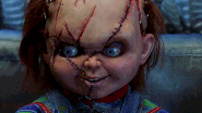 Chucky A Creepy Demonized Doll Apperaed on the island.