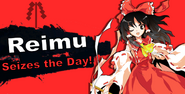 Splash Art of Reimu