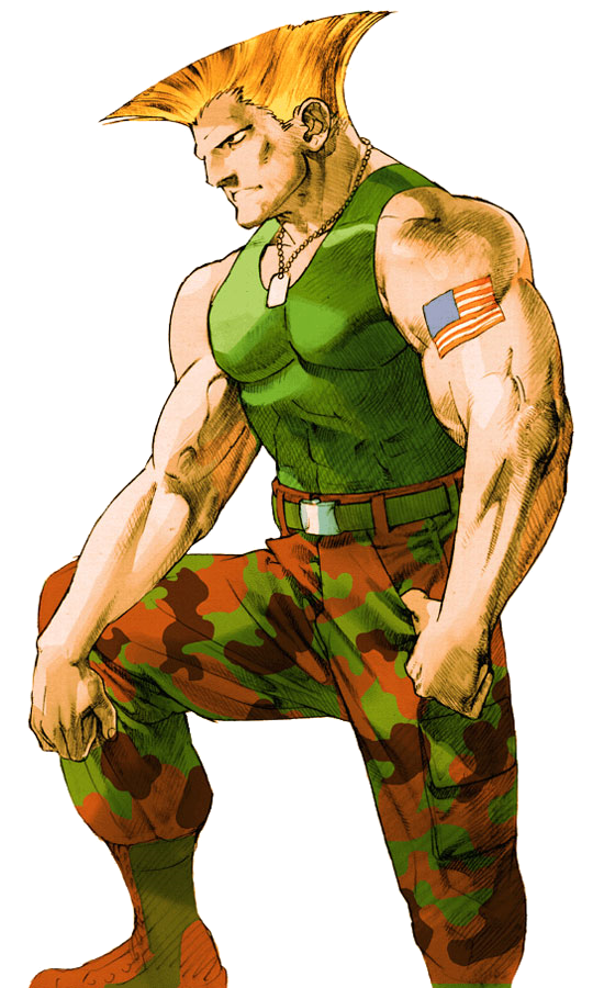 3D&T Crossover: Guile (Street Fighter) - Personagem