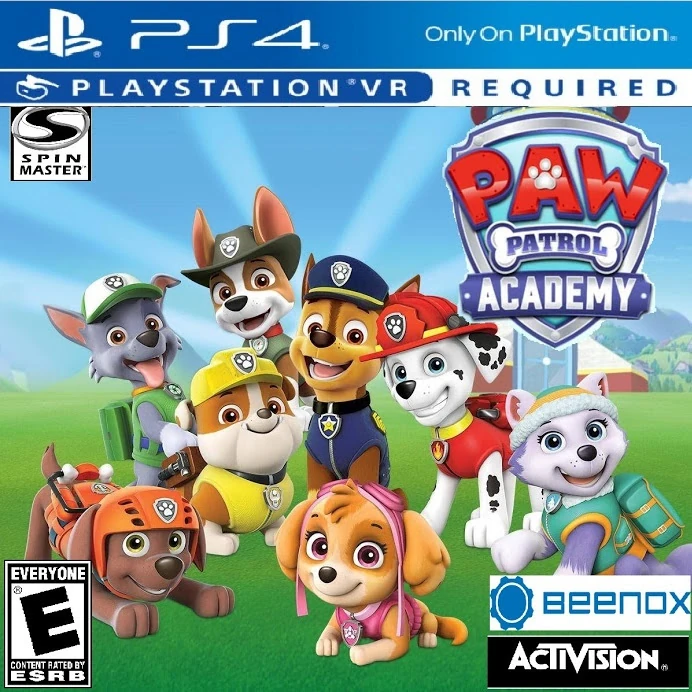 PAW Patrol Academy(PS3 \u0026 PS-VR) | Fanon 