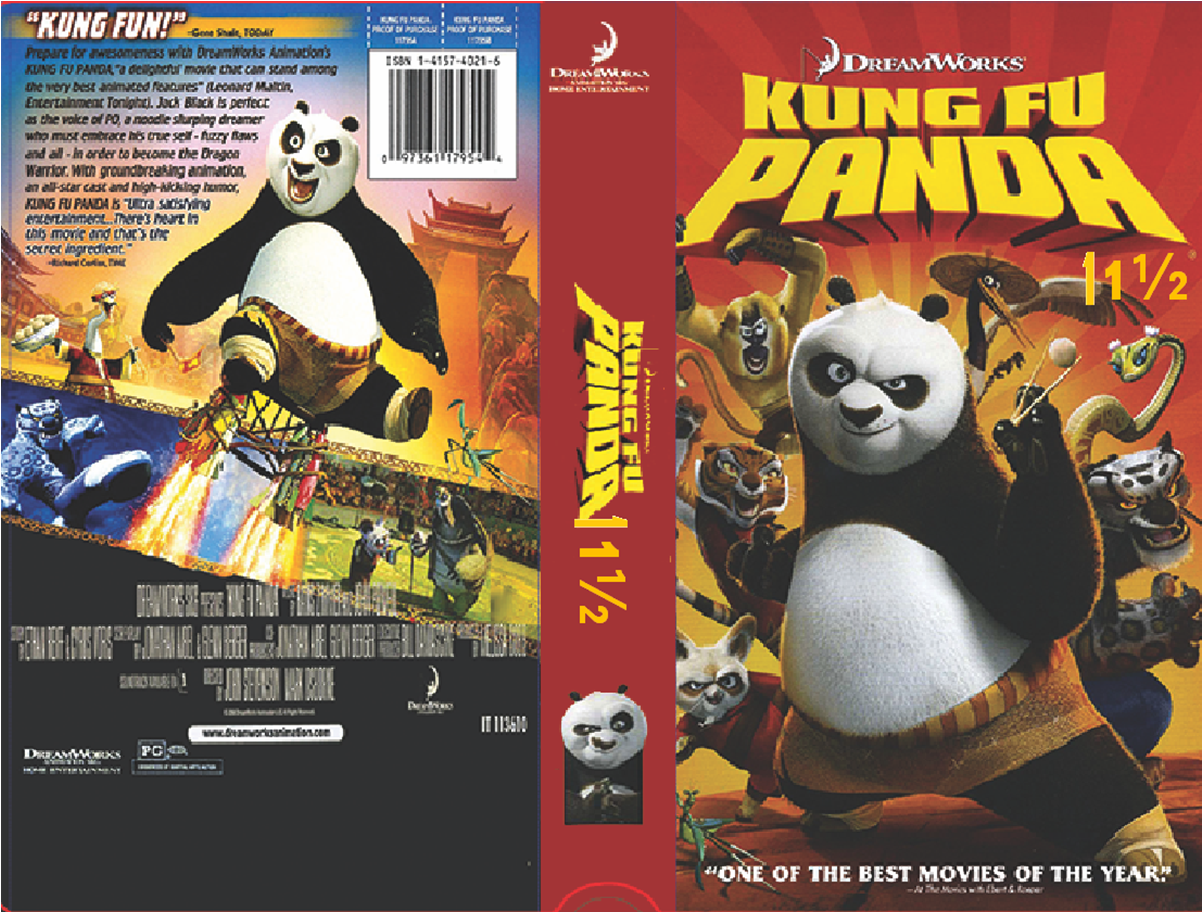 kung fu panda 1 poster