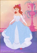 Nicole In A Wedding Dress