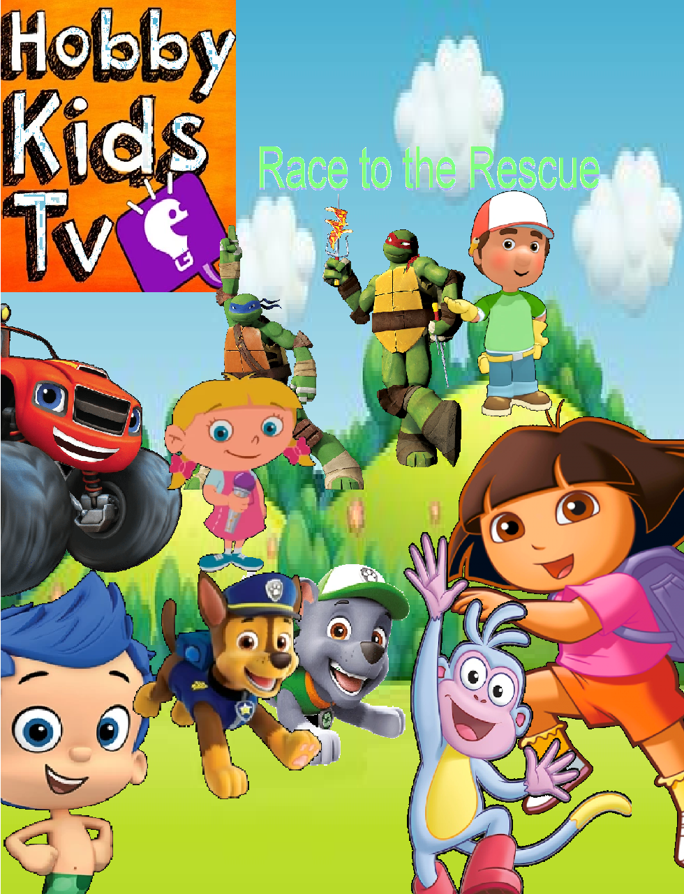 HobbyKidsTV: Race to the Rescue (DVD) | Fanon Wiki | Fandom