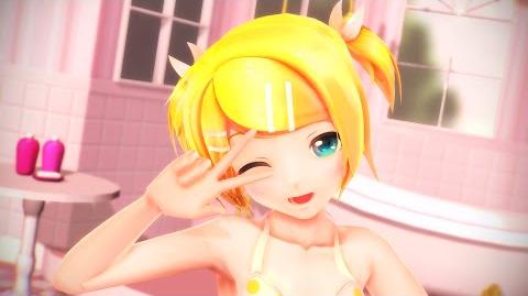 【MMD】水着なYYB式鏡音リンで_Dear_cocoa_girls