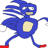 Sanik The Hejehoog is a Evil Twin of Sonic The Hedgehog from a diffrent universe. He is a part of a gang called "MLGMarijunaMasters" which he is the the third in command and war commander of the Illuminati. he was working with Eggman to destroy Sonic but then he struck a deal with Weegee to Destroy both Sonic and Eggman but was defeated and arrested in the end. he recently eascaped from prison from help of Sakyu Basu and The Illuminati to finally destroy Sonic and All of his freinds.