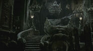 Dracula's castle interior