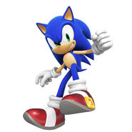 Sonic is a close cousin of hedgehogs, How sonic came to the island is by Dr.Robotnik or Know as Pingas To destroy him once and for all but ended up getting captured by sonic and that's how he became a legendary hero on the island.