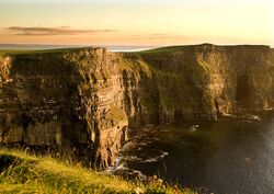 Sunset at the Cliffs