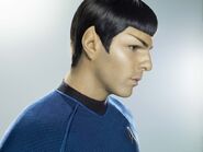 Spock, the Vulcan, appeared on the island.