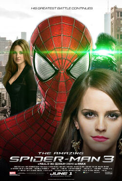 The Amazing Spider-Man 3 theatrical movie poster 2018