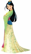 Mulan Green Dress