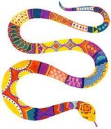 Rainbow Serpent aka Rainbow Cobra aka Rainbow Mamba aka Rainbow Snake appeared on the island.