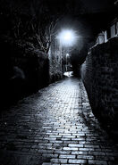 The dark alley